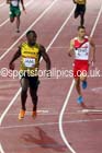 Usain Bold takes Jamaica to victory in the 4 x 100 metres at the Commonwealth Games, Glasgow. Photo: David T. Hewitson/Sports for All Pics